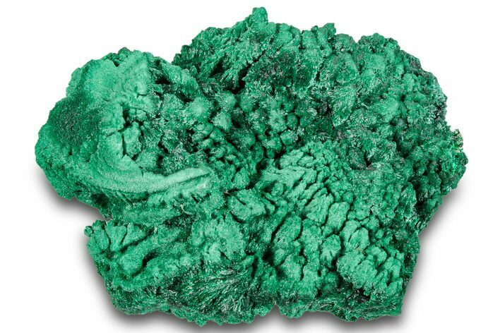 Silky Fibrous Malachite Cluster - DR Congo #294671